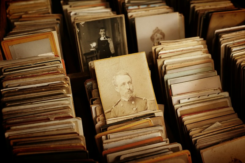 Vintage family photographs archive
